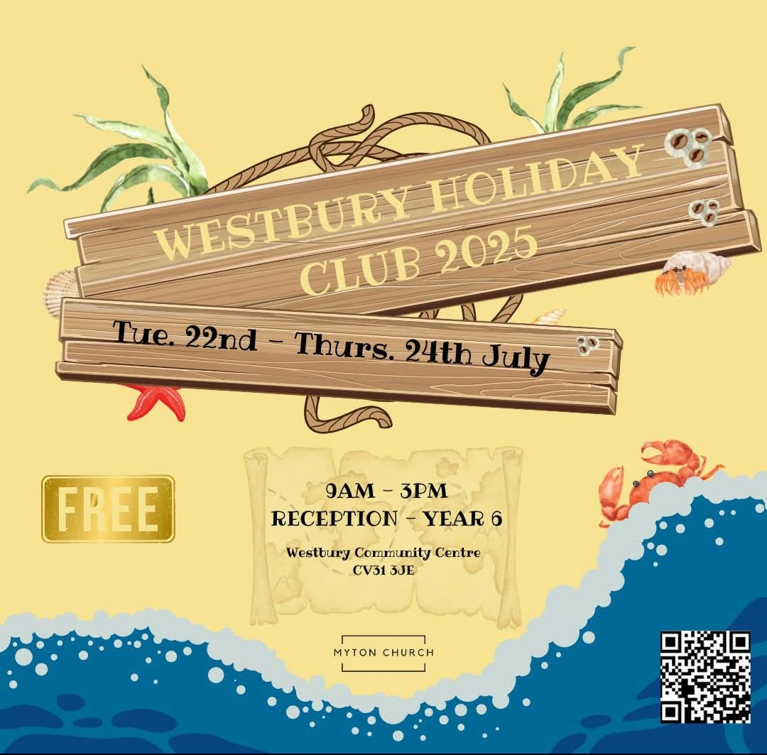 Poster advertising Westbury Holiday Club.