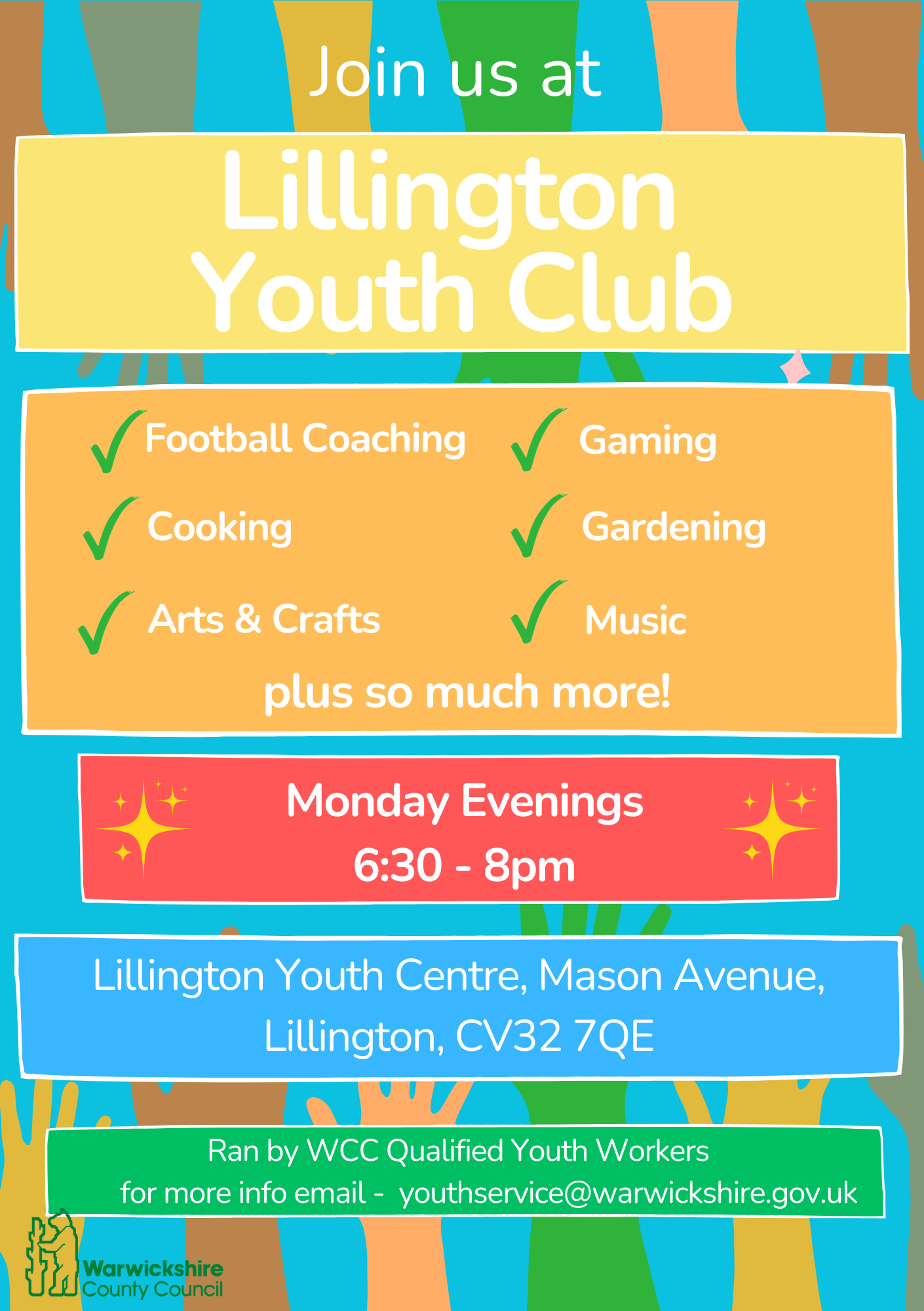 Information about Lillington Youth Club.