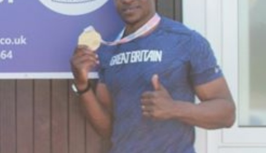 Photograph of Olympian, James Dasalou.
